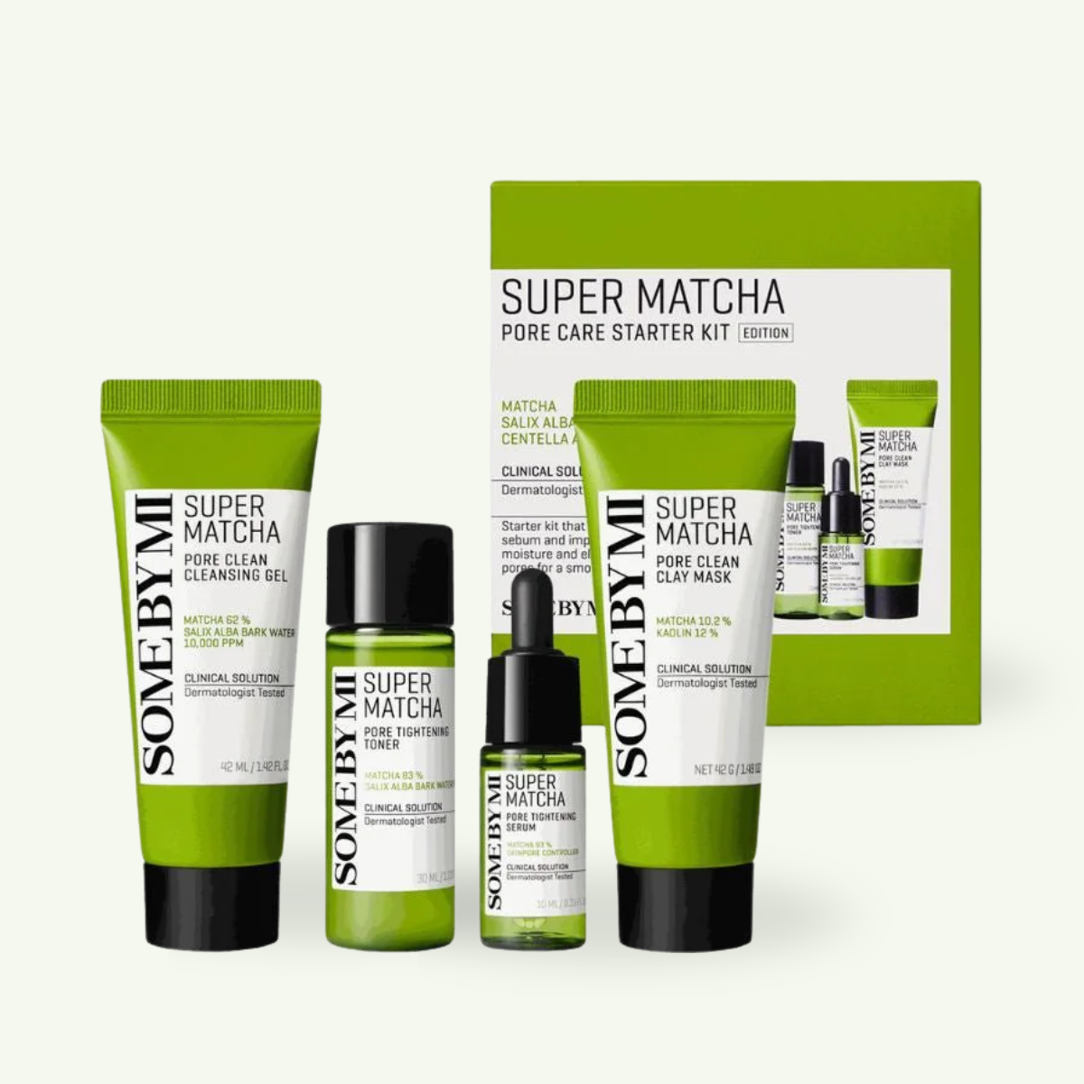 Super Matcha Pore Care Starter Kit (4 pcs)