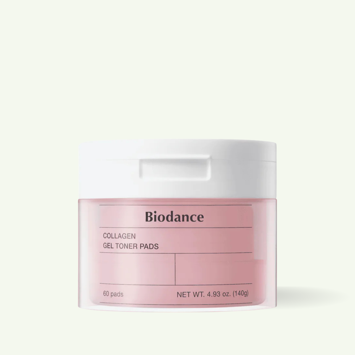 Collagen Gel Toner Pads 60 pads gel-textured facial toner pads