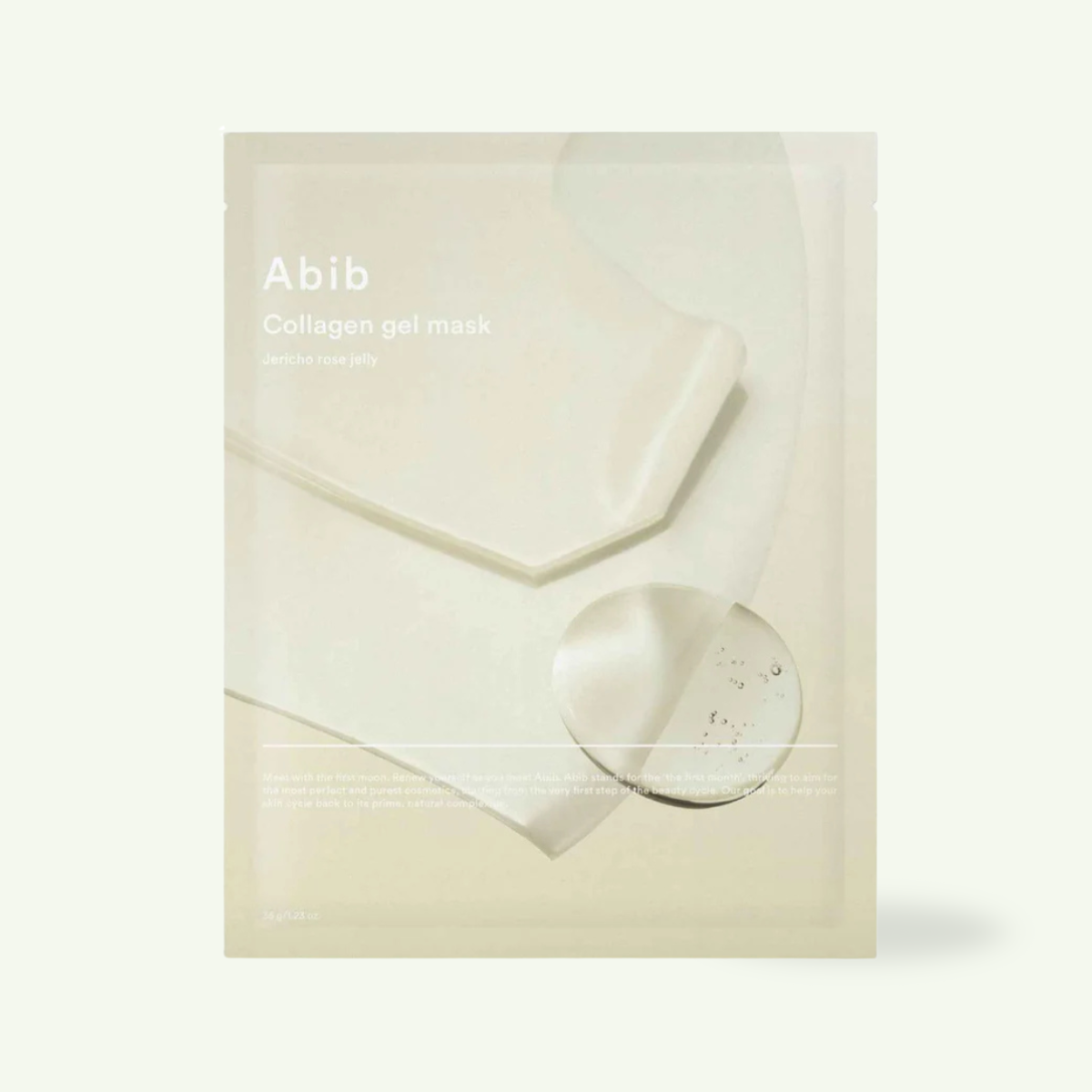 abib collagen gel mask jericho rose